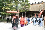籠神社　葵祭り