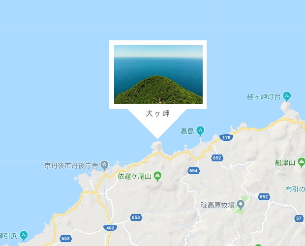 犬ヶ岬マップ